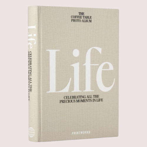 Photo Book Life Beige